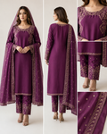 Sage Serenity – Ready to Wear 3 Piece Cotton Lawn Suit